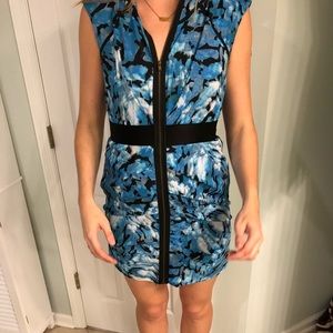 Sexy BEBE zipper dress